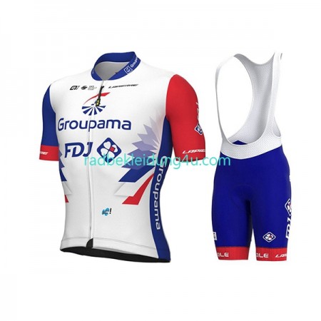 Set Kurzarmtrikot + Trägerhose 2022 Groupama-FDJ N001